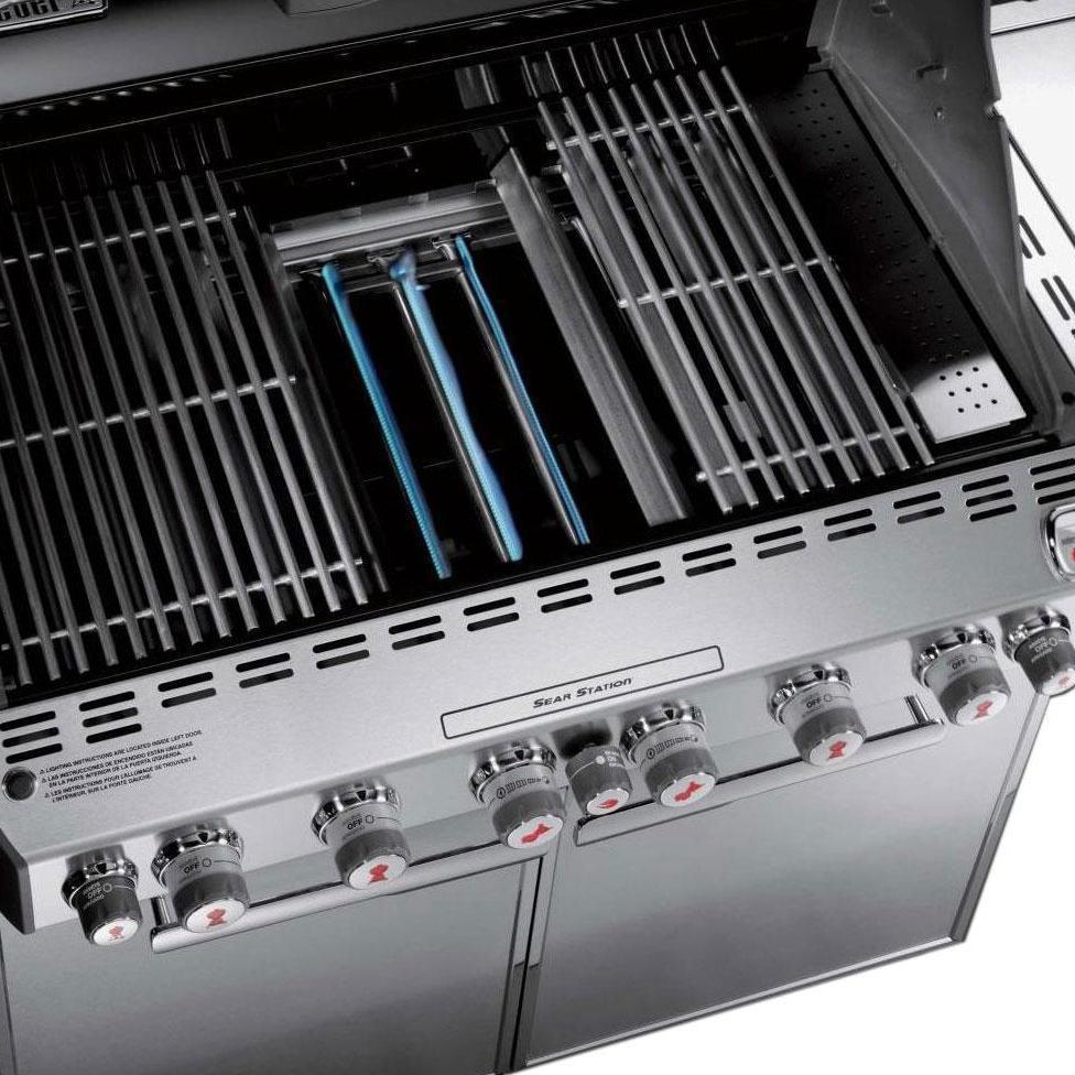 Weber Summit S-670 Propane Gas Grill With Rotisserie, Sear Burner & Side Burner - 7370001