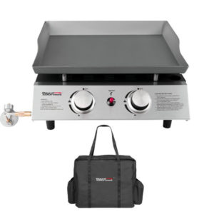 Royal Gourmet Portable 2 Burner Propane Gas Grill Griddle Pd1201