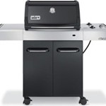 Weber 4411001 Spirit E-210 Propane Grill, Black