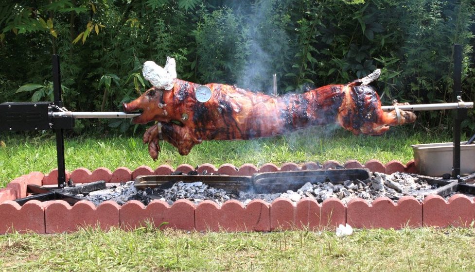 XB85 Spit Roast Rotisserie System